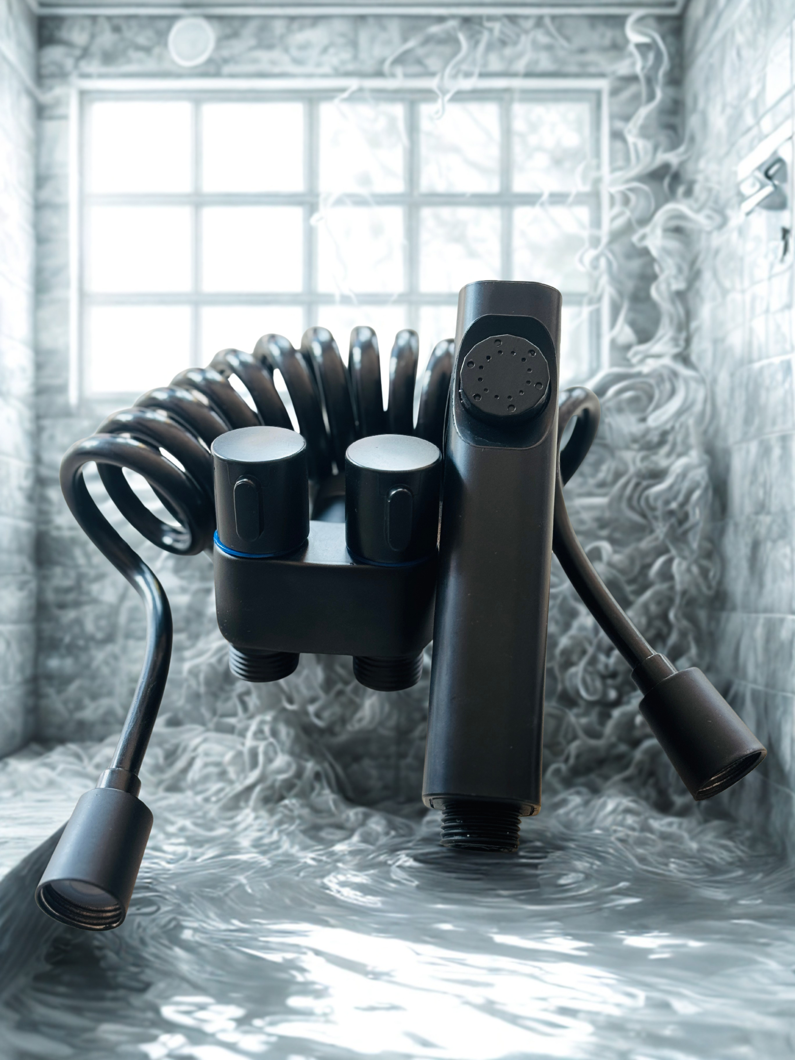 Luxury Push Shower Set